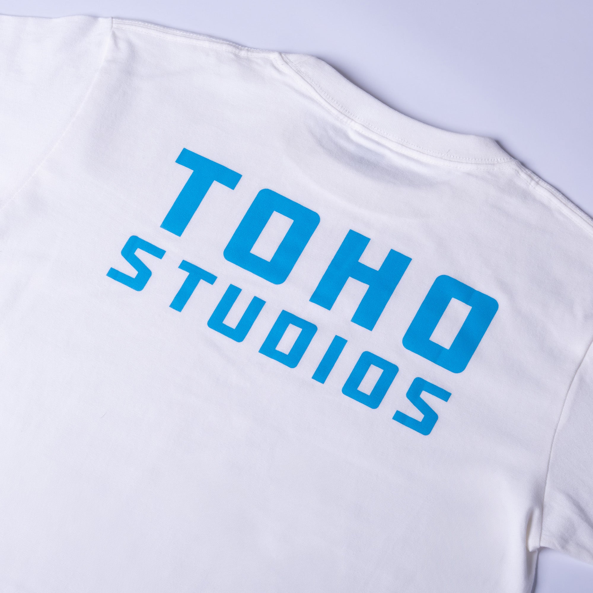 godzilla-toho-studios-original-t-shirt-wei-blau-baumwolle image 2