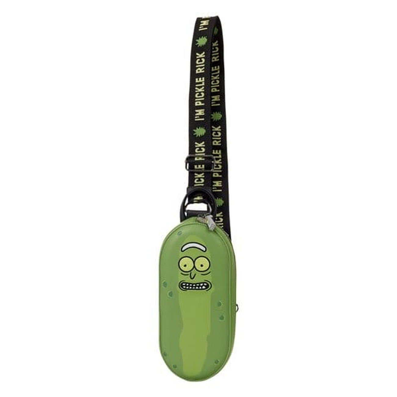 rick-and-morty-loungefly-sling-brusttasche-pickle-rick image 1