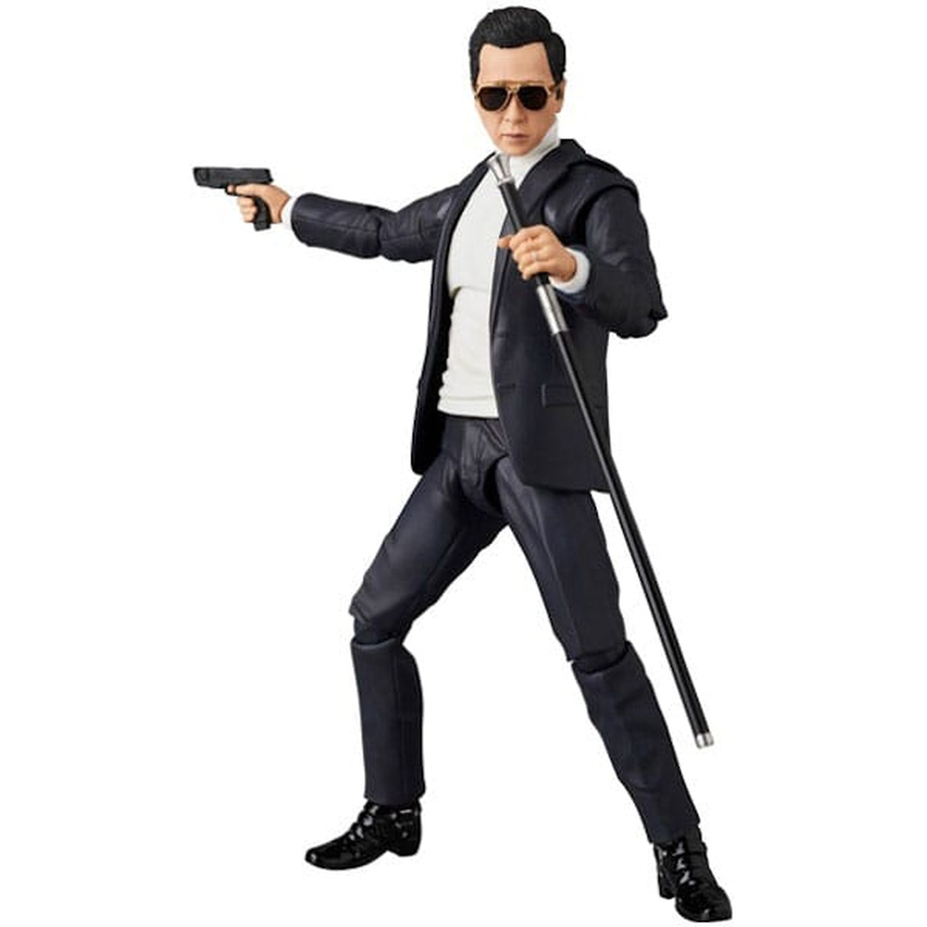 john-wick-mafex-caine-actionfigur-16-cm-chapter-4-beweglich image 6