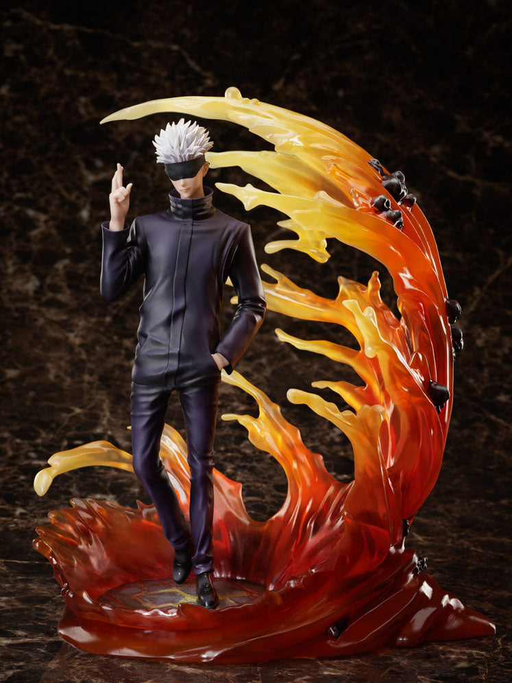 furyu-f-nex-satoru-gojo-mugen-jujutsu-figur-1-7-mit-wechselkopf image 2