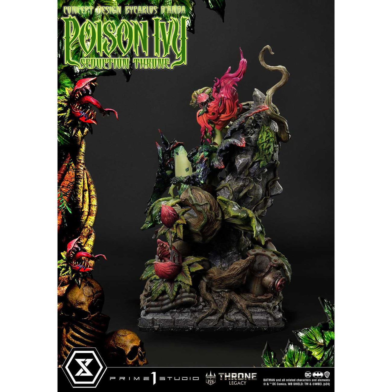 dc-throne-legacy-batman-poison-ivy-statue-1-4-polystone image 6