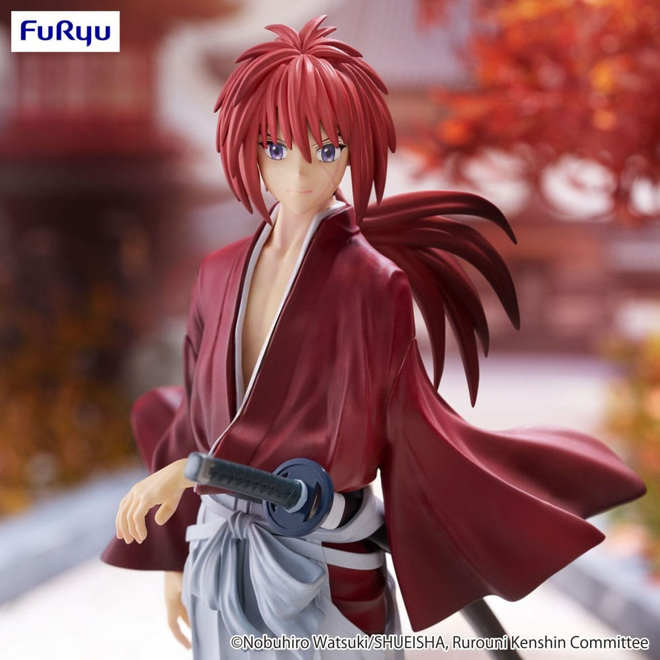 furyu-trio-try-it-kenshin-himura-statue-19-cm-pvc image 7