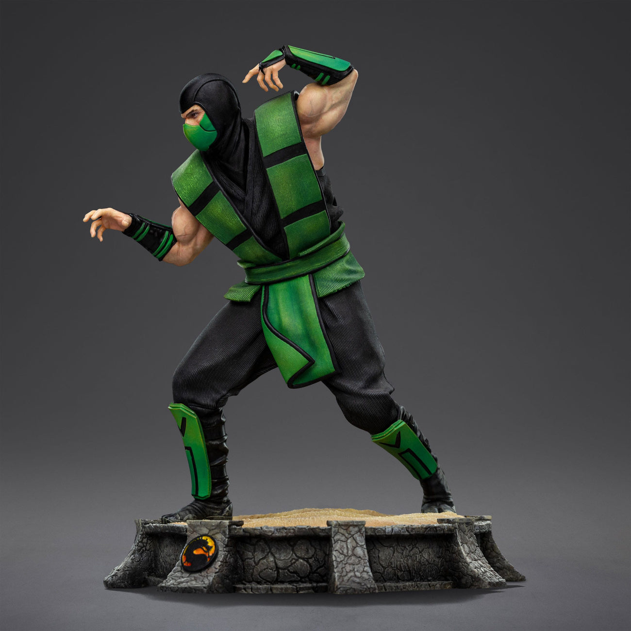 elbenwald-mortal-kombat-reptile-art-scale-statue-1-10-20cm image 5