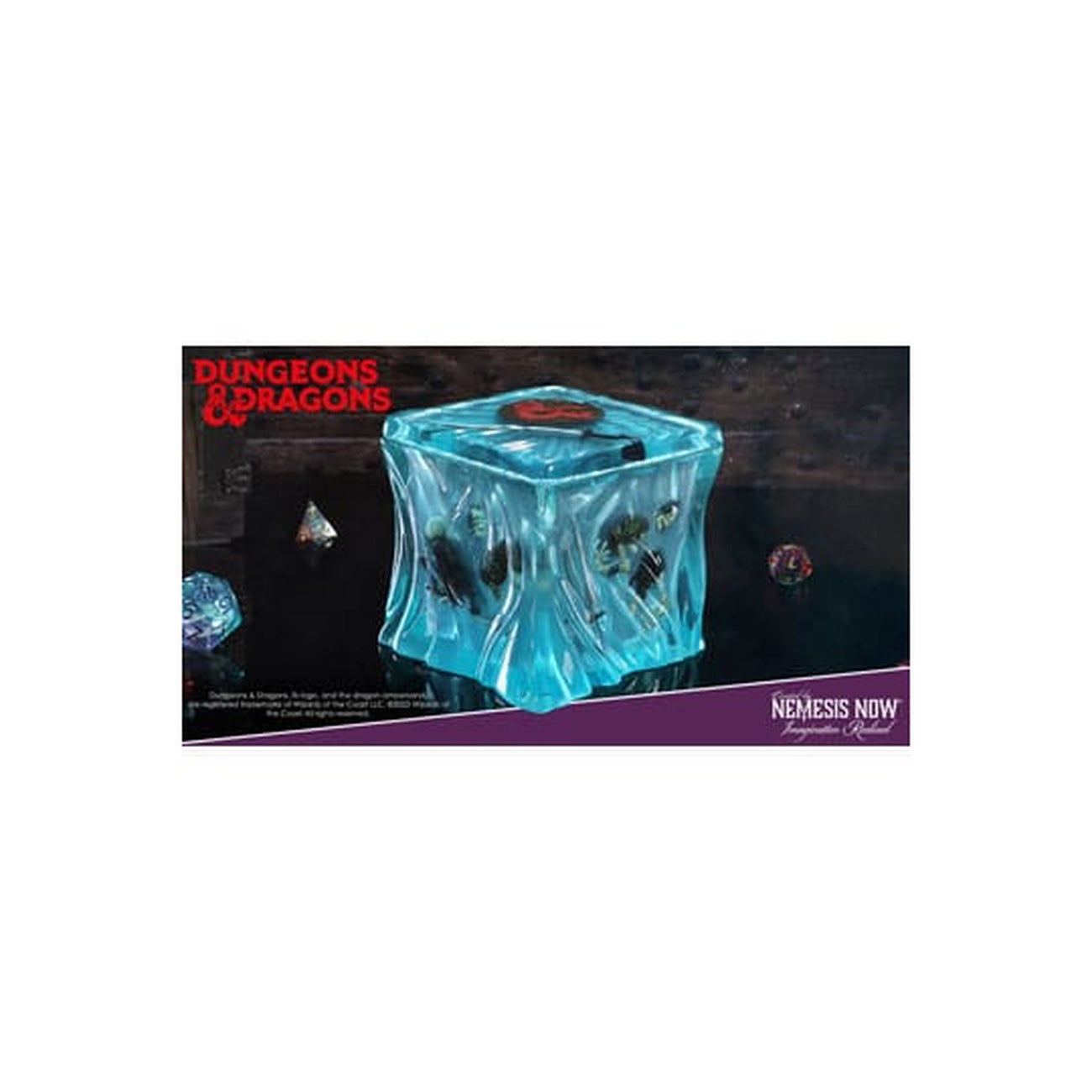 dungeons-dragons-gelatinous-cube-w-rfelbecher-11cm image 2