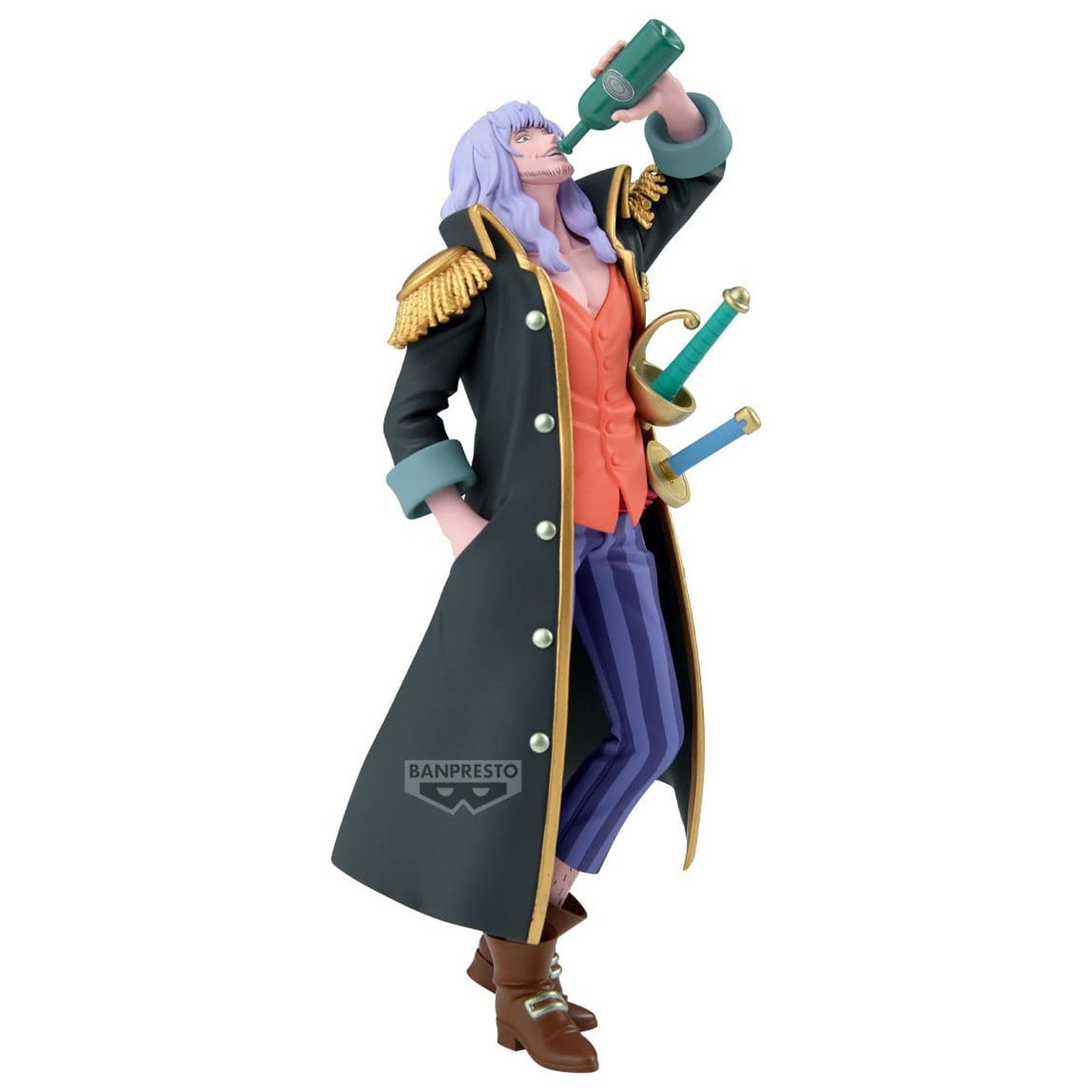 one-piece-captain-john-statue-battle-record-collection-pvc image 1