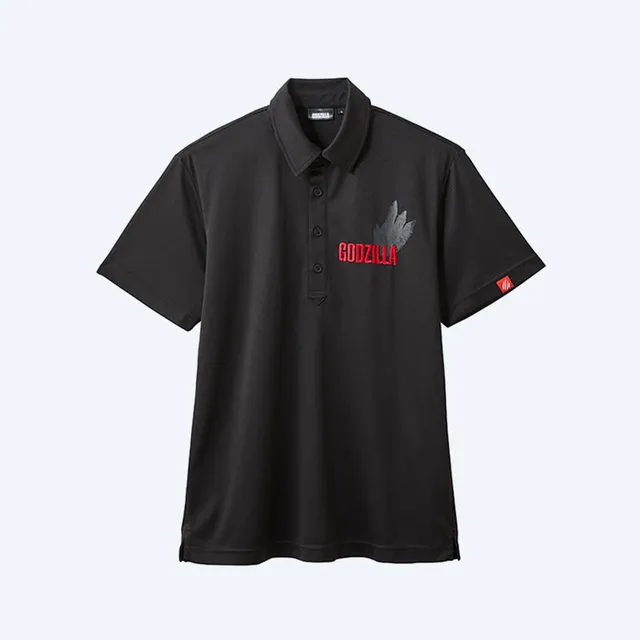 godzilla-sports-polo-shirt-polohemd-l-polyester-kratz-design image 1