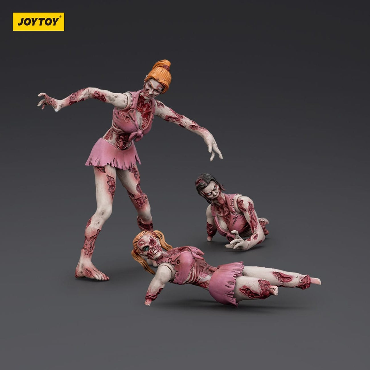zombie-dark-source-cheer-leaders-actionfiguren-3er-8cm image 6