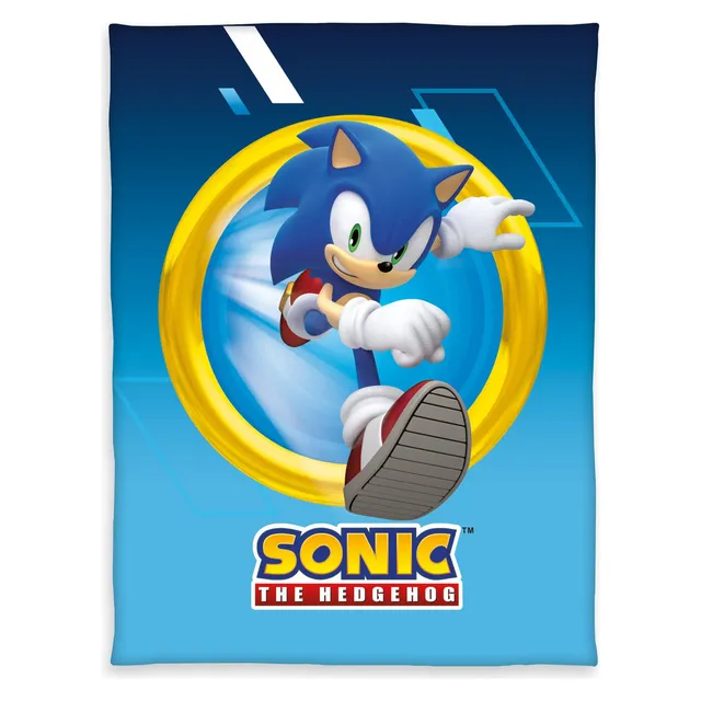 sonic-fleecedecke-130-x-170-cm-kuscheldecke-polyester image 1