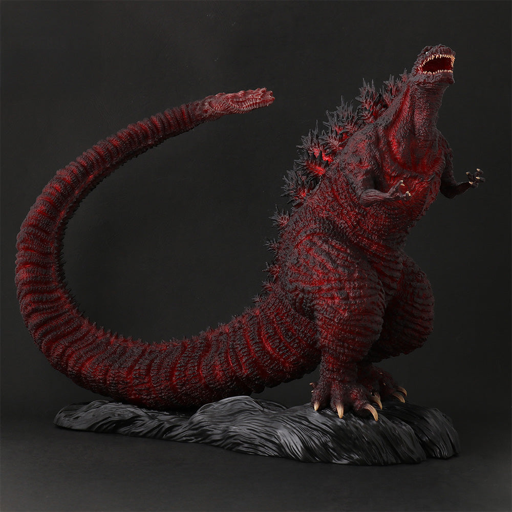 godzilla-hibiya-square-statue-red-clear-30cm-pvc image 2