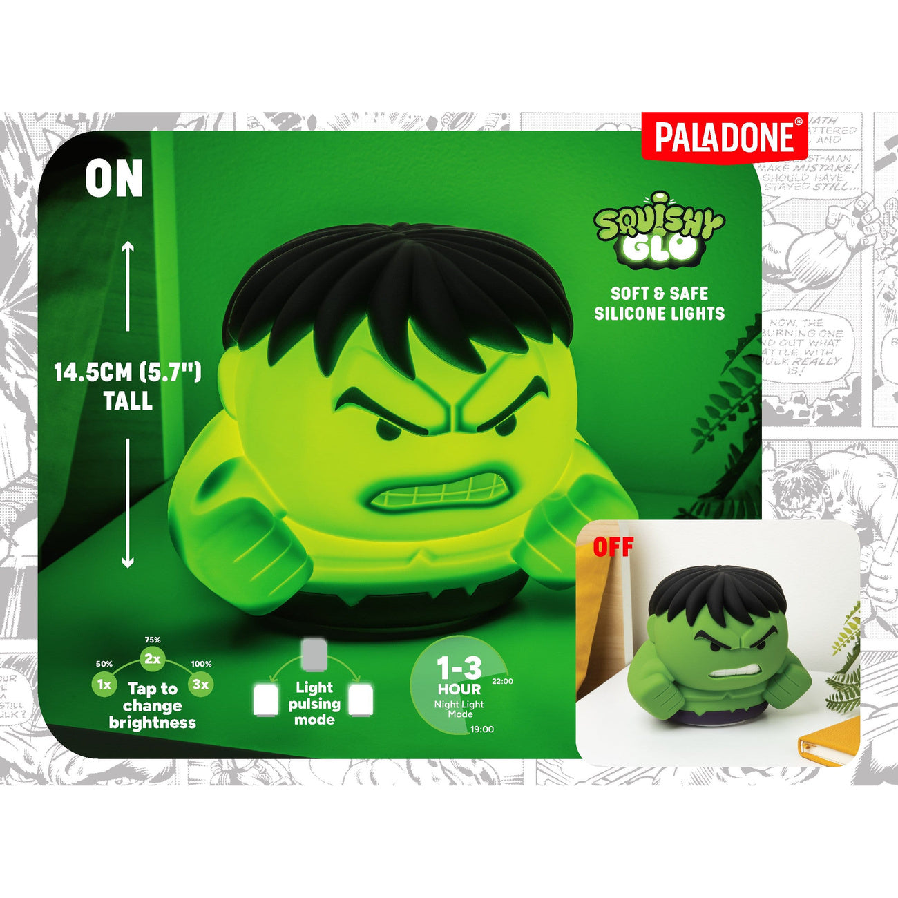 elbenwald-marvel-squishyglo-silikon-leuchte-hulk-led-usb image 3