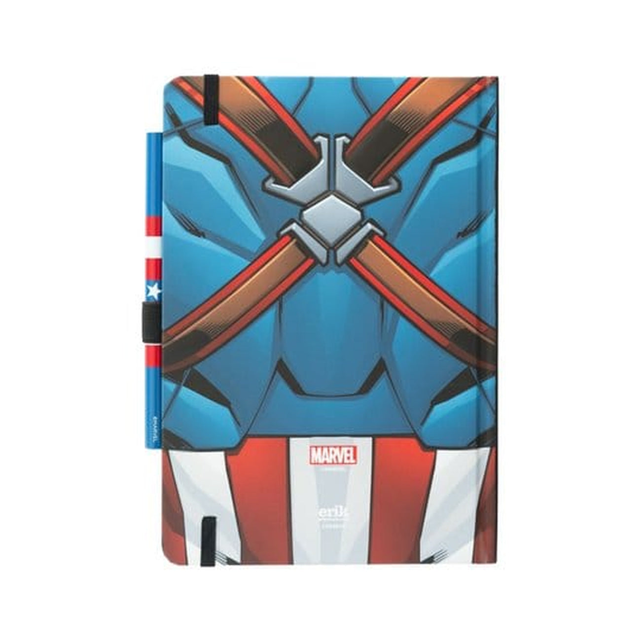 elbenwald-marvel-captain-america-notizbuch-a5-mit-stift image 2