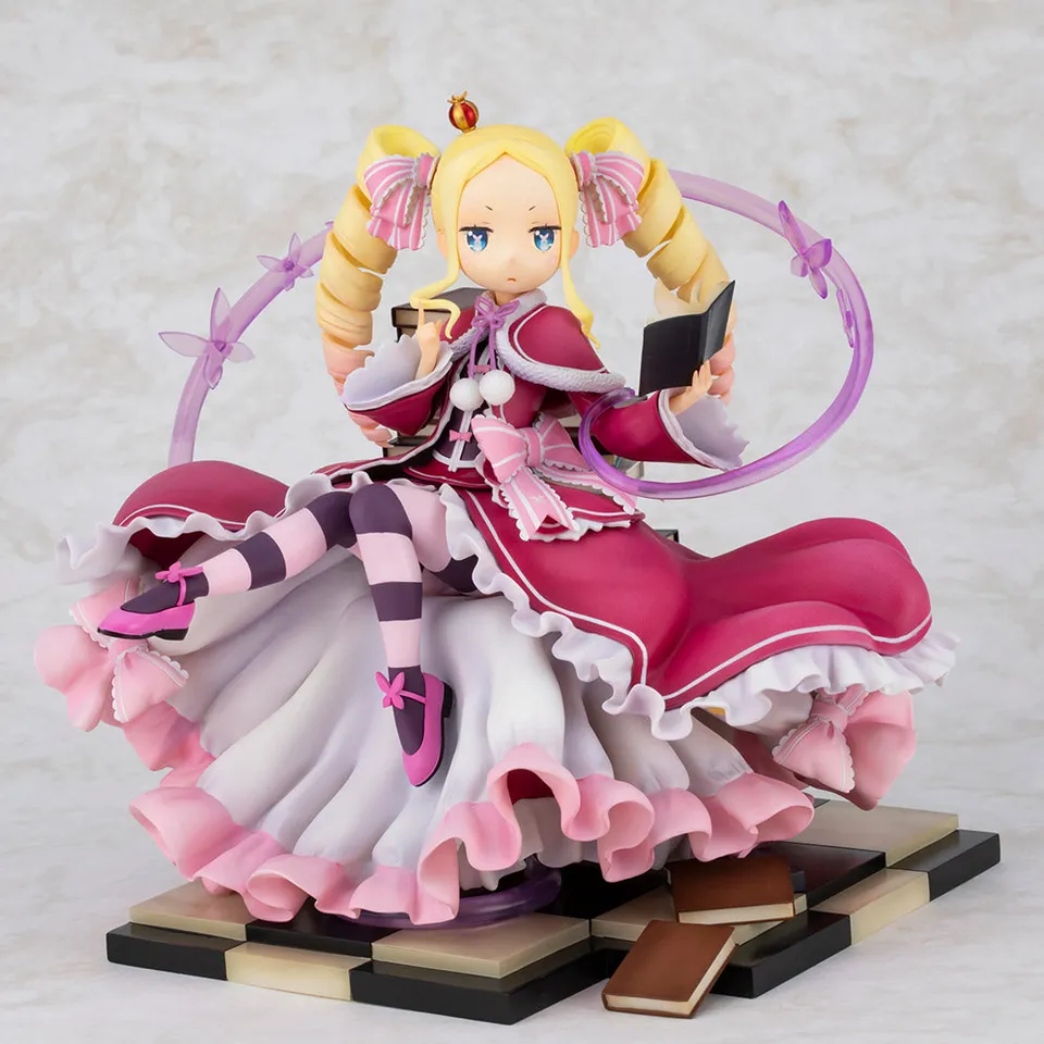 furyu-f-nex-re-zero-beatrice-1-7-figur-mit-buch image 1