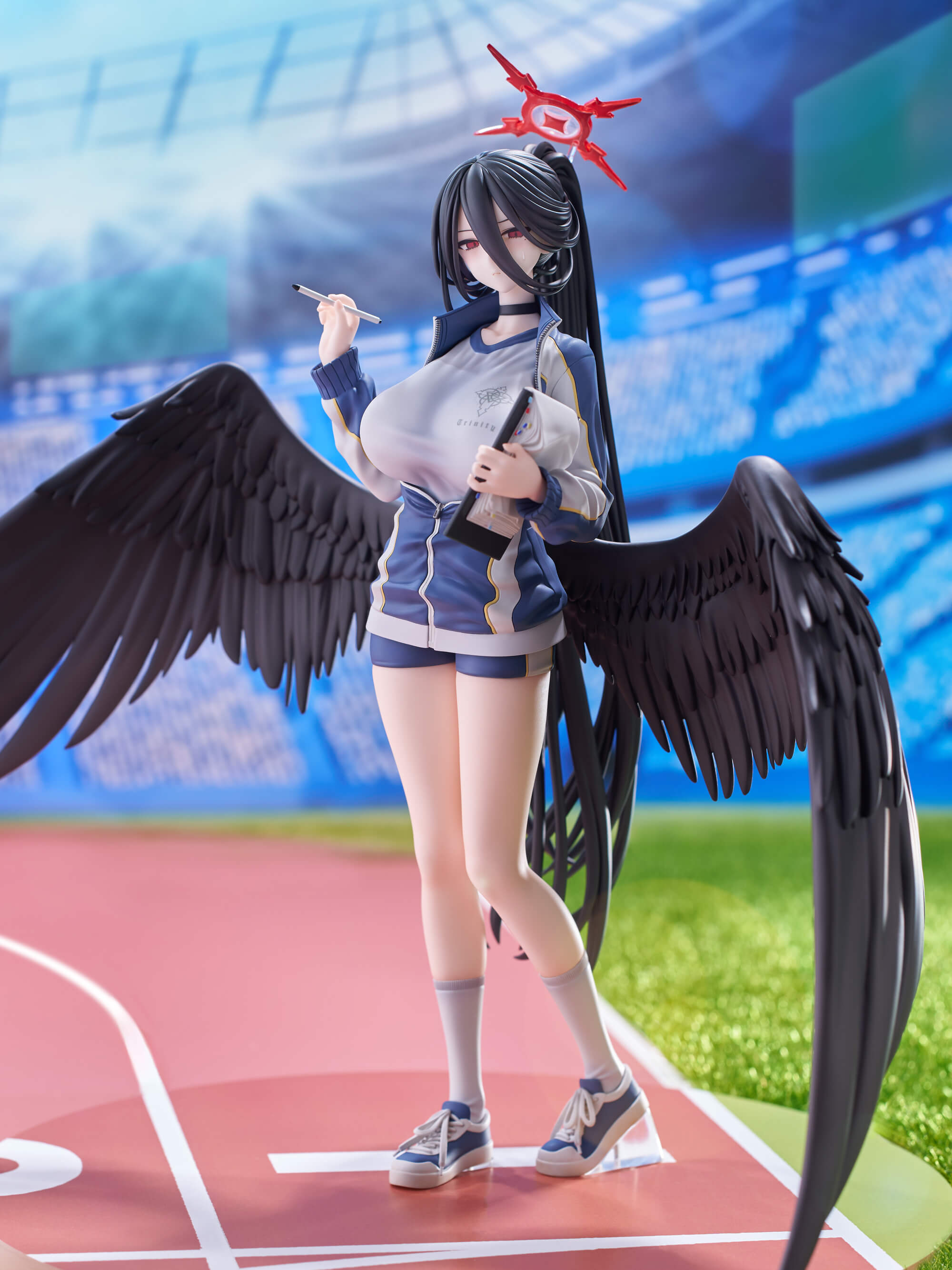 furyu-f-nex-hasumi-turnkleidung-1-7-figur-blue-archive image 1