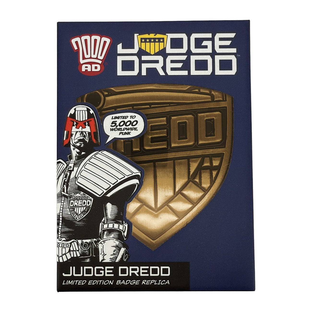 2000-ad-judge-dredd-badge-replik-metall-limited-edition image 6