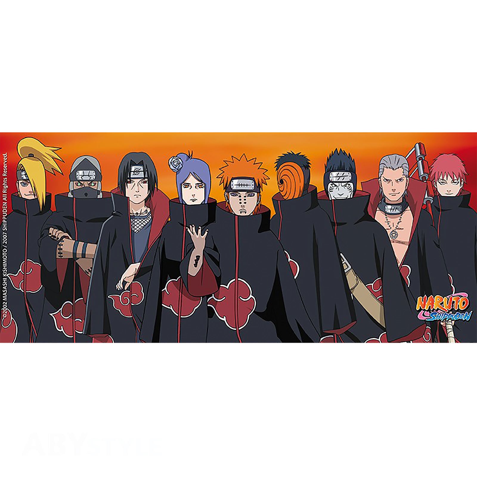 naruto-shippuden-akatsuki-tasse-320-ml-wei-schwarz image 3