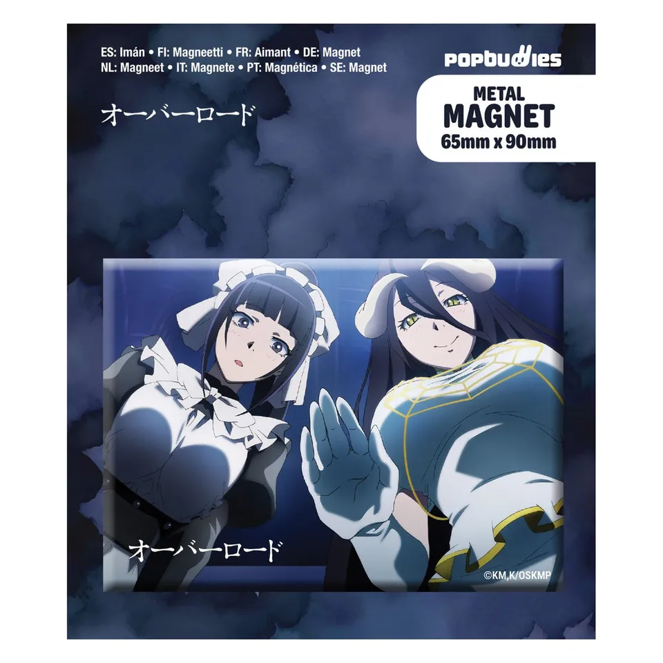 overlord-narberal-albedo-magnet-k-hlschrankmagnet-anime-deko image 1