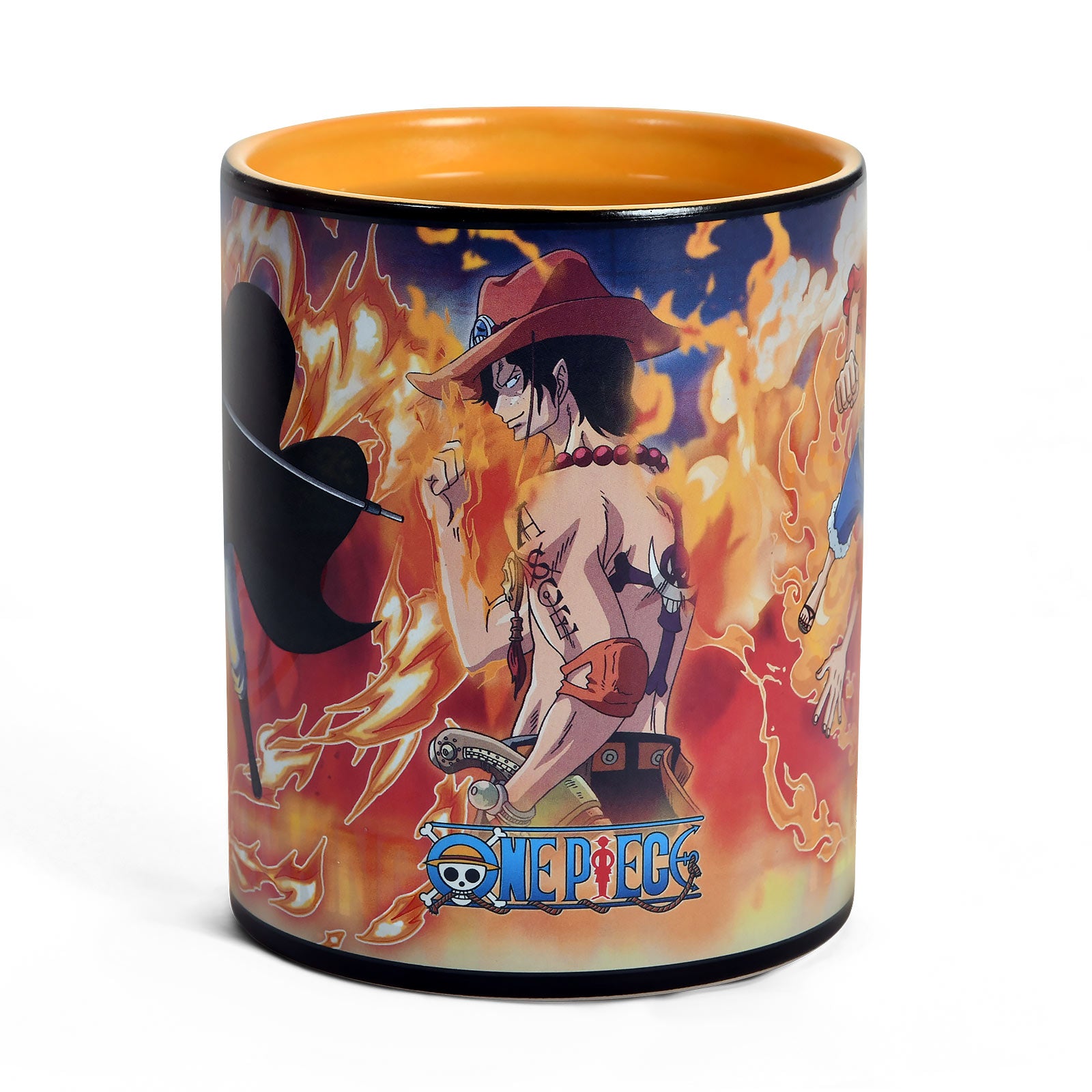 one-piece-sabo-ruffy-thermoeffekt-tasse-460-ml-schwarz image 2