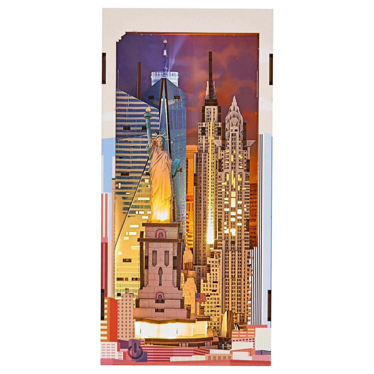 revell-tiny-adventures-new-york-book-nook-mini-diorama-18-cm image 3