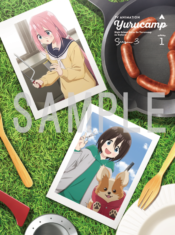 furyu-yuru-camp-season-3-vol-1-dvd-limited-edition image 2