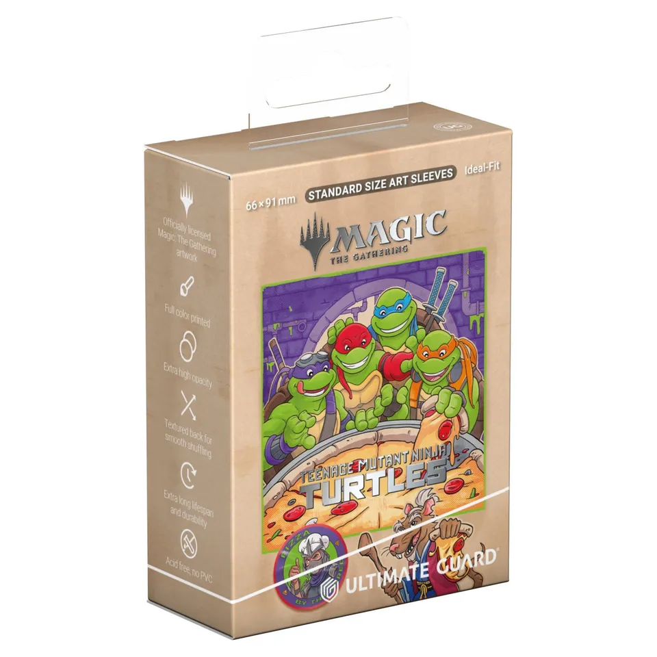 ultimate-guard-art-sleeves-mtg-teenage-turtles-kartenh-llen-standard image 1