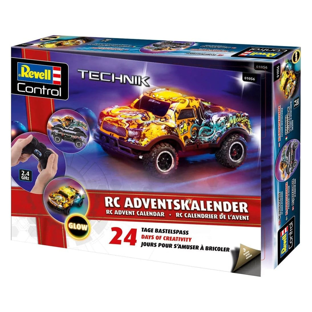 revell-control-adventskalender-rc-car-christmas-driver-28-cm image 4