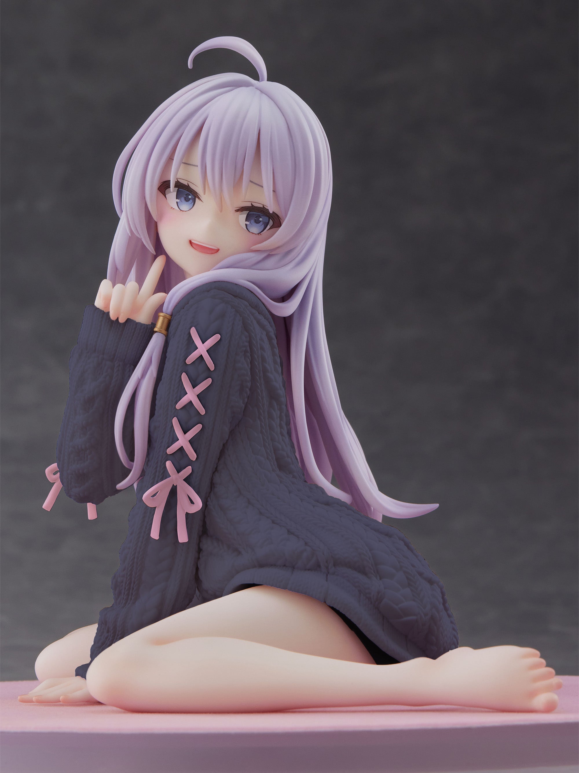 furyu-f-nex-elaina-knit-repaint-purple-animefigur-1-7-lila image 8