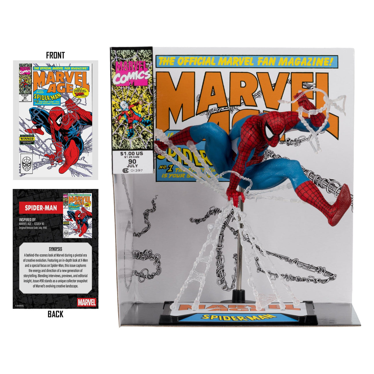 marvel-spider-man-marvel-age-90-pvc-statue-18-cm image 2