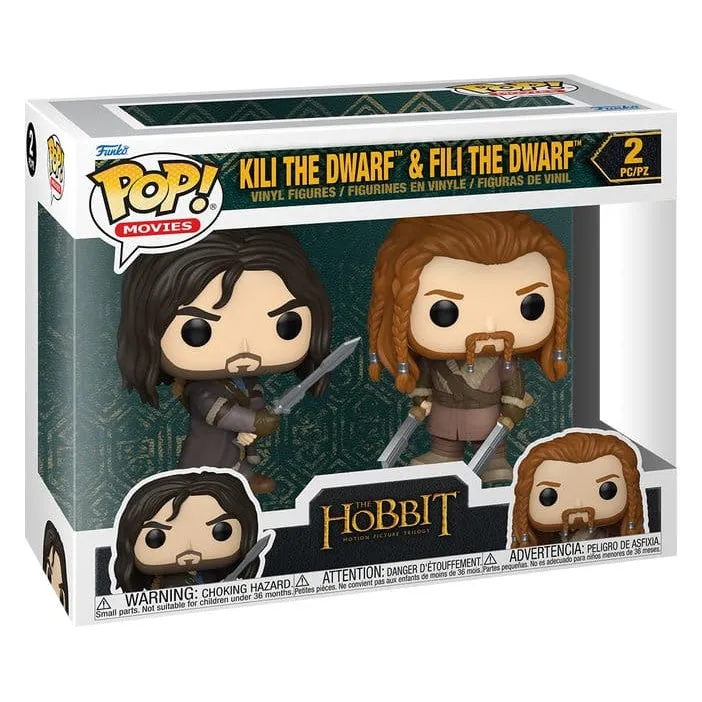 funko-pop-der-hobbit-kili-und-fili-2er-set-vinylfiguren image 1