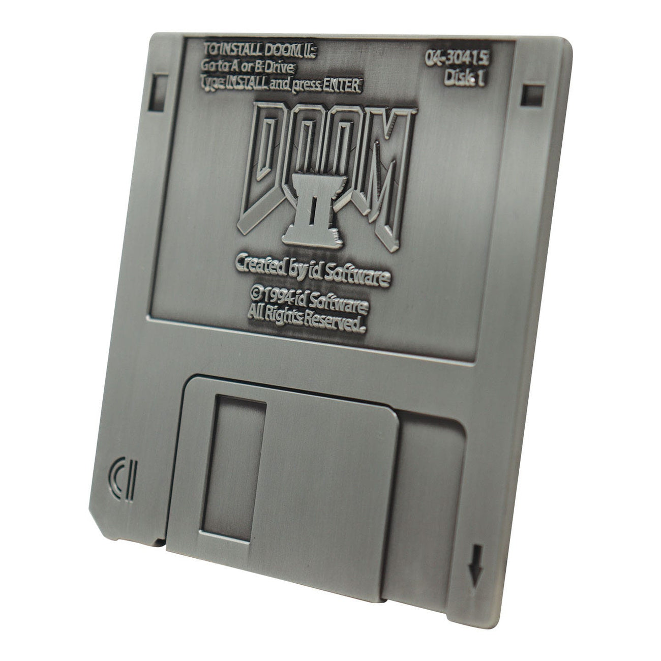 doom-2-arena-floppy-disk-metall-replik-limited-edition-gamer image 2