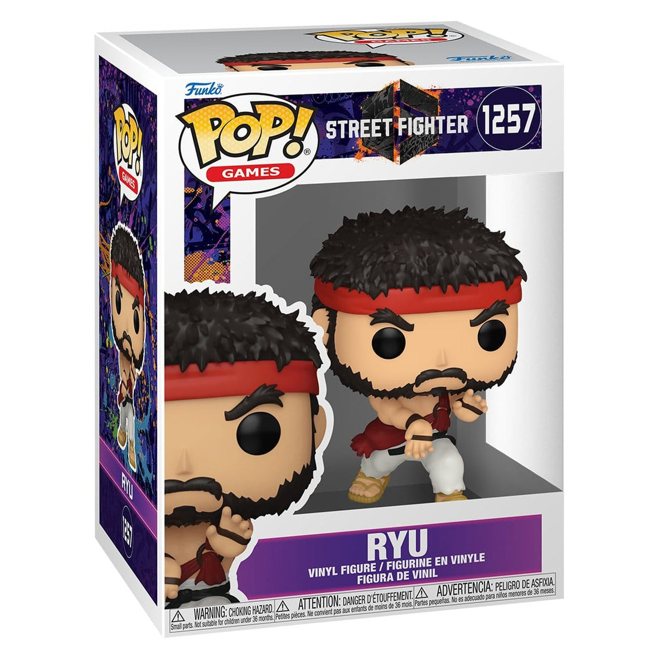 funko-pop-games-street-fighter-6-ryu-vinyl-figur-9-cm image 2