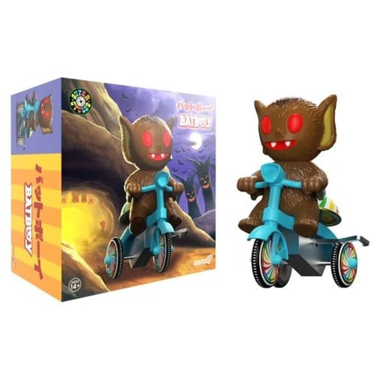 super7-super-cycles-bat-boy-fahrzeug-blue-trike-vinyl image 3