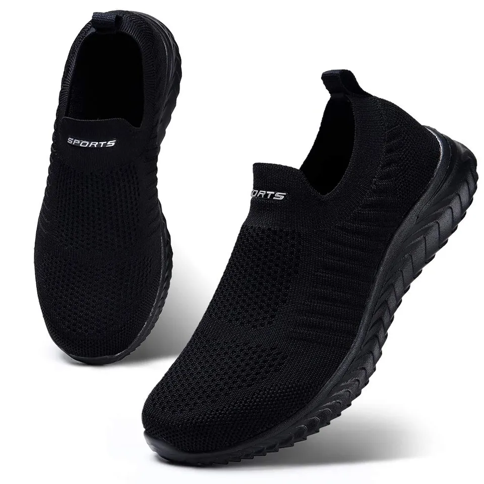hkr-damen-slip-on-sneaker-turnschuhe-schwarz-39-eu image 1