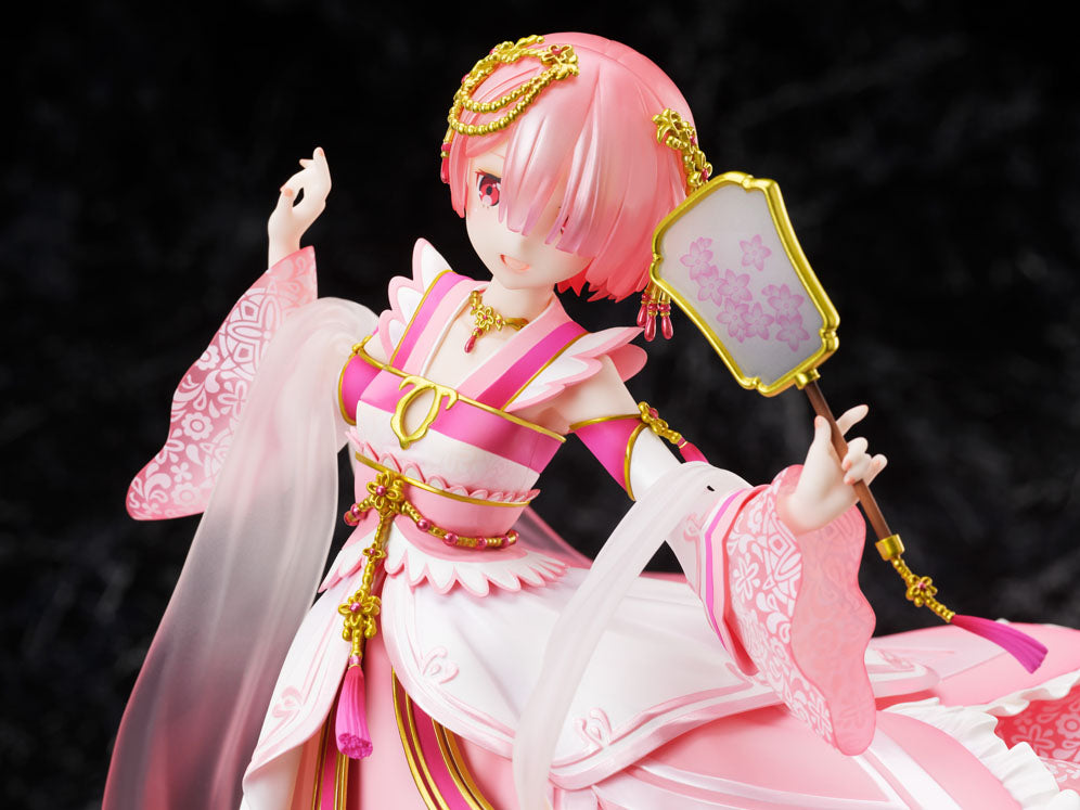 furyu-f-nex-ram-figur-hanfu-pink-1-7-mit-wechselgesicht image 4