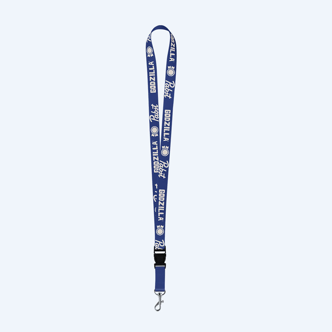 godzilla-x-pbr-lanyard-schl-sselband-schwarz-gewebt image 1