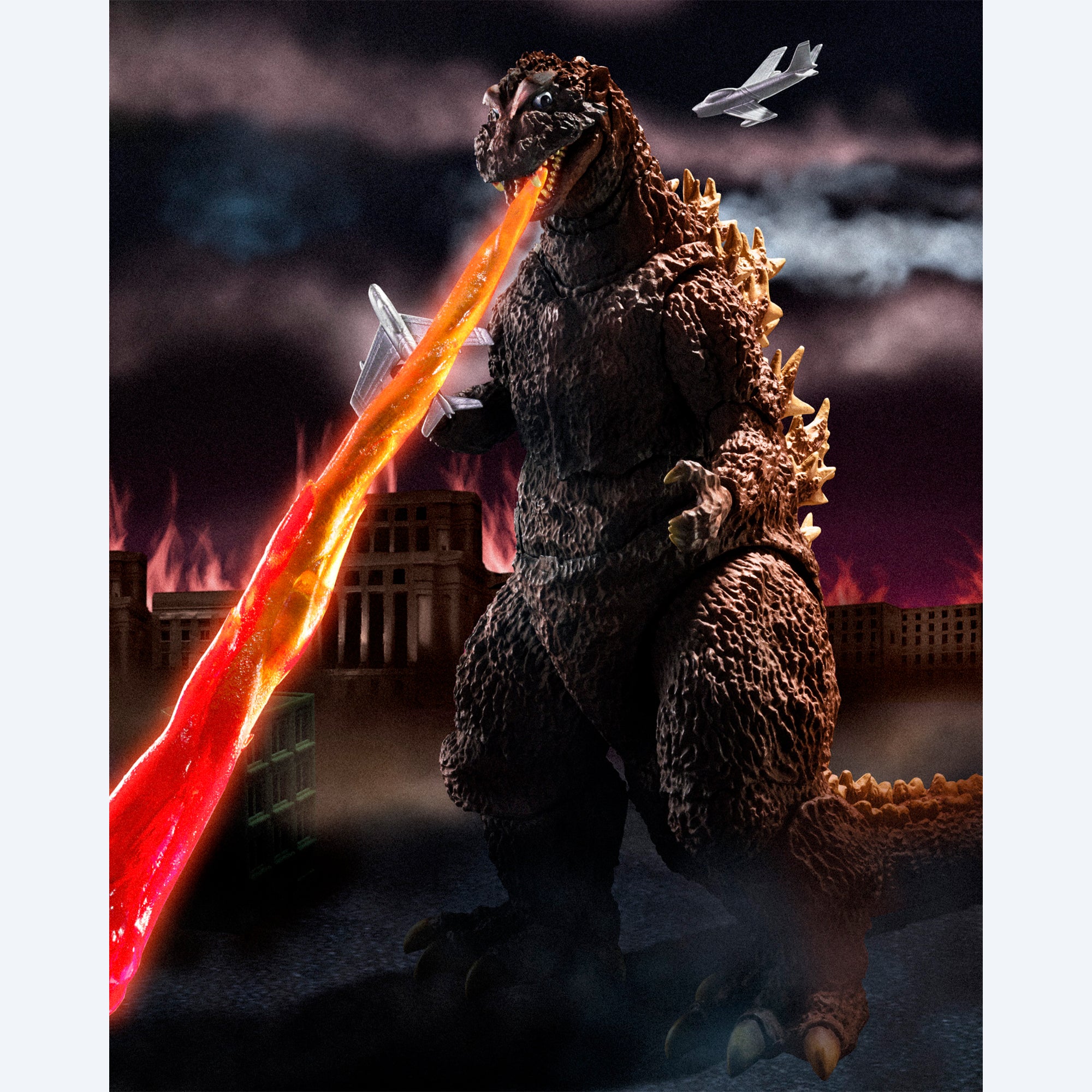 godzilla-s-h-monsterarts-1954-actionfigur-70th-anniversary-15-cm image 2