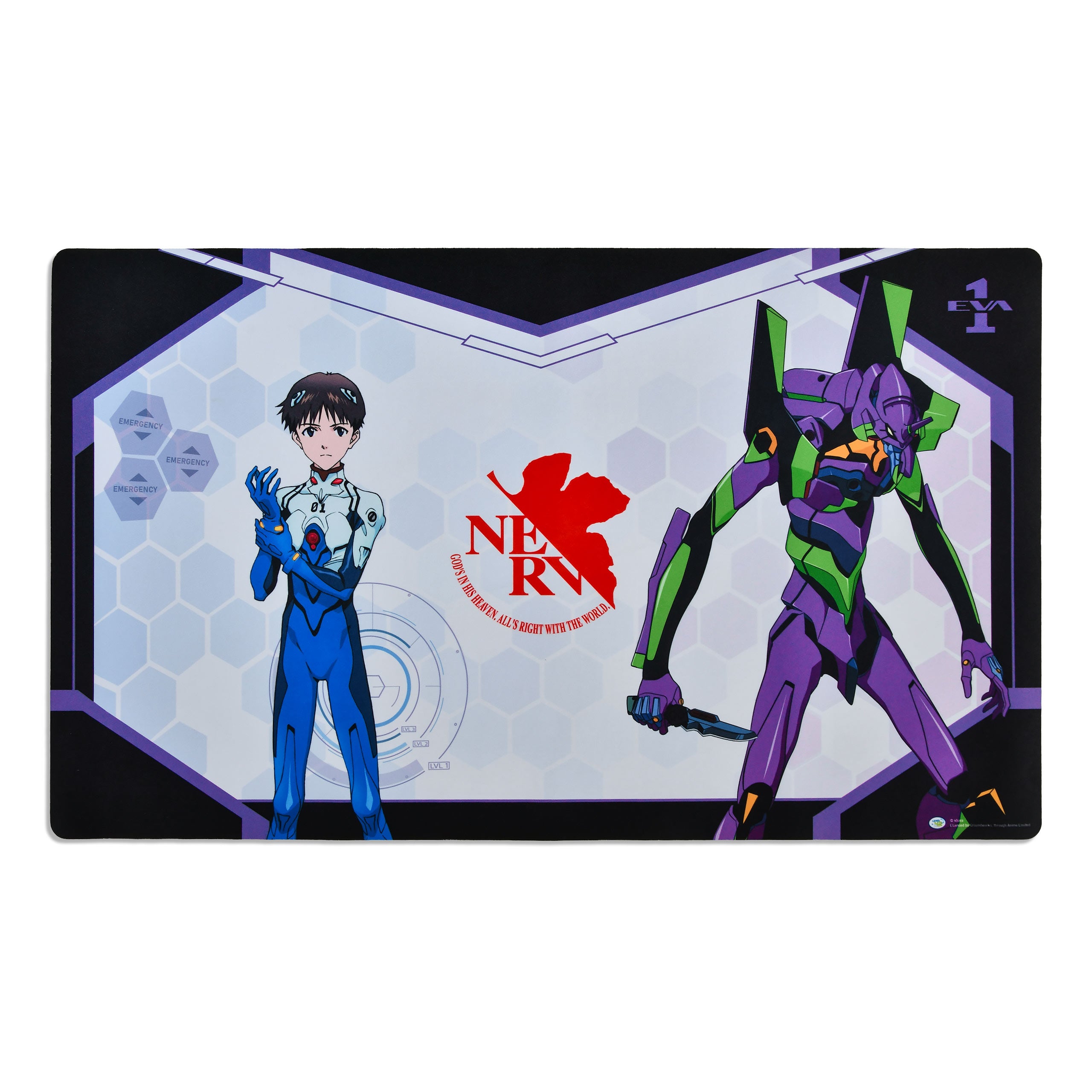 evangelion-shinji-unit-01-mousepad-xl-36x61-cm-schwarz image 4