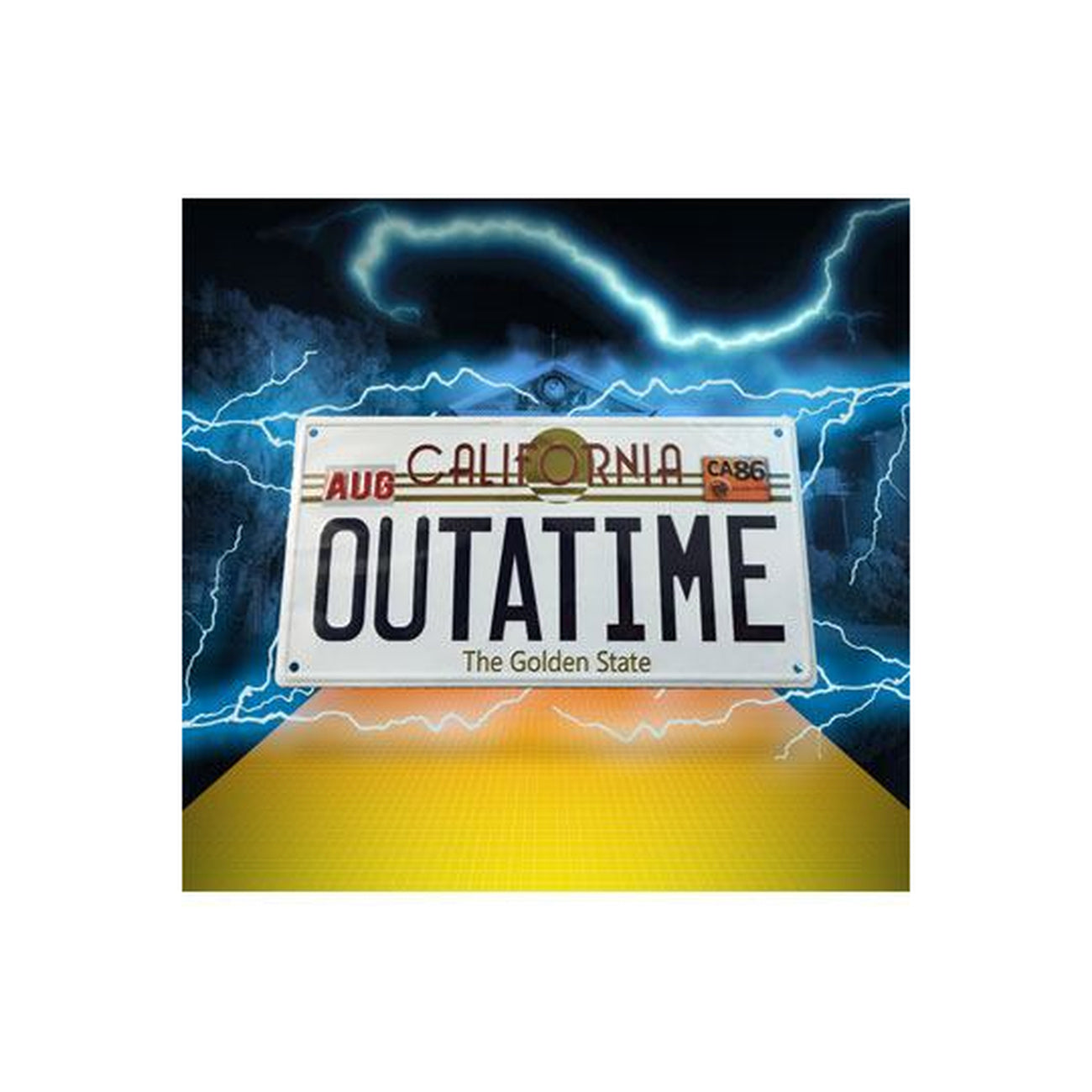 zur-ck-in-die-zukunft-metallschild-outatime-delorean image 2