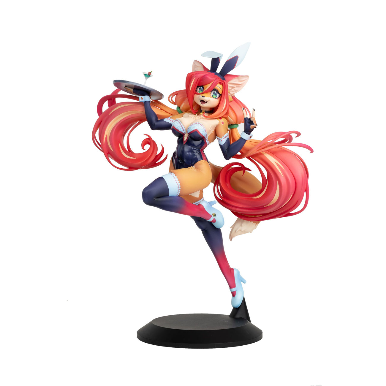 kemono-bishoujo-bunnimals-rosa-pvc-statue-1-7-29-cm image 1