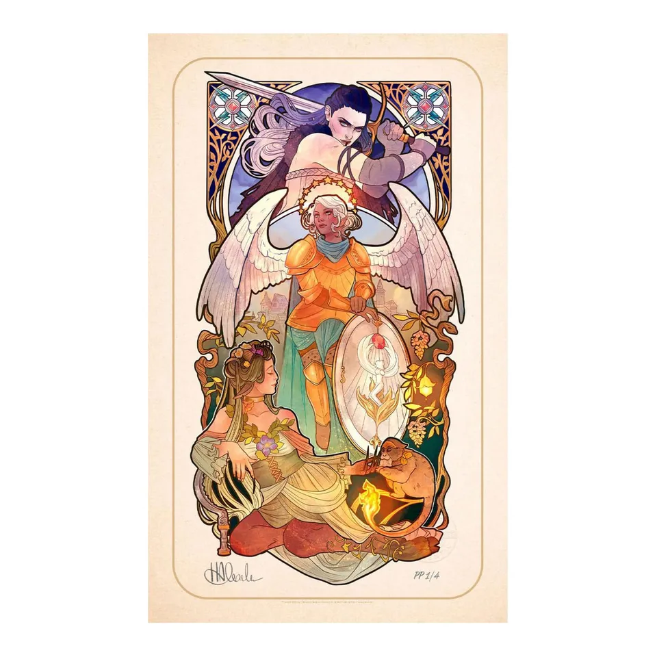 elbenwald-critical-role-ashley-johnson-kunstdruck-10th-limitiert image 1