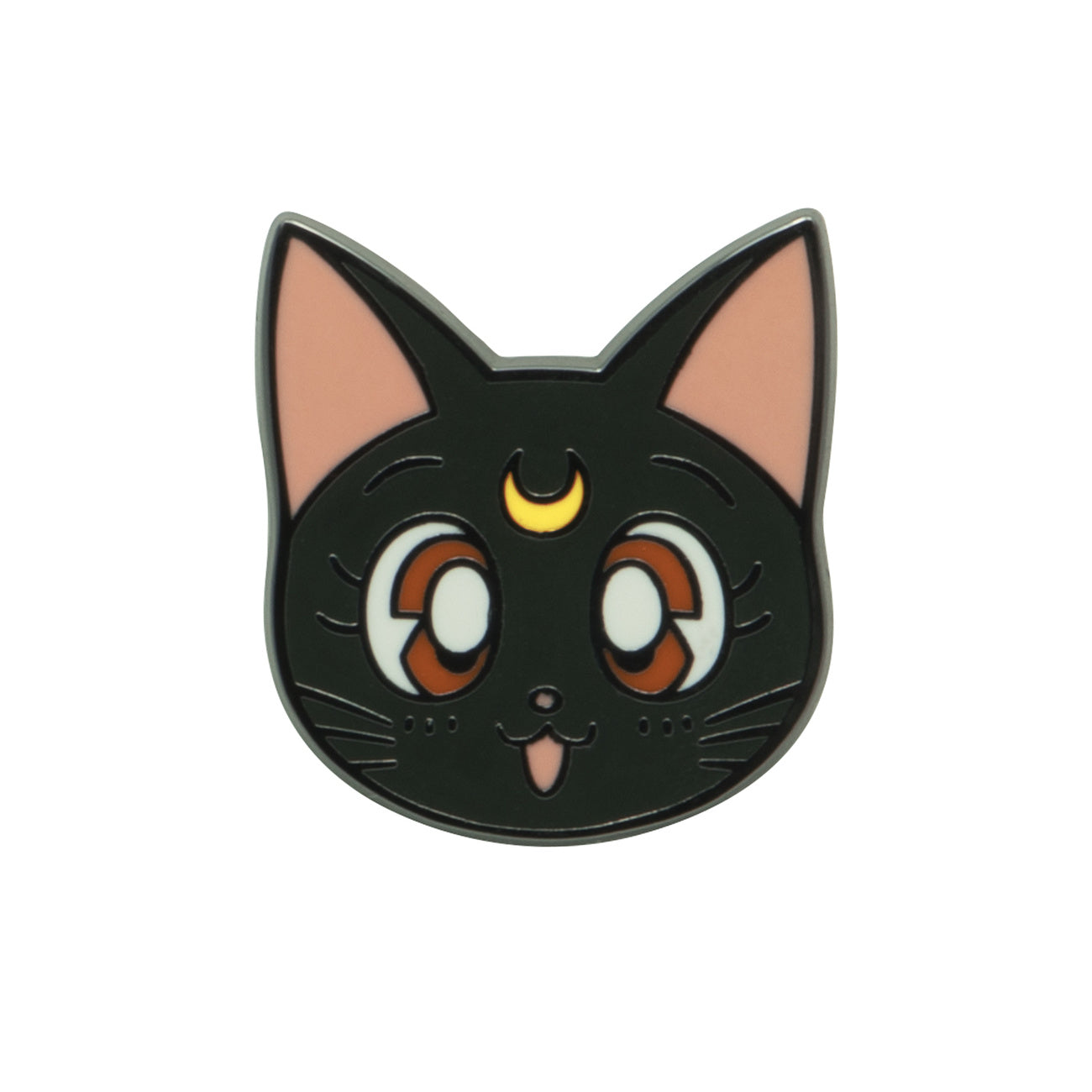 sailor-moon-luna-pin-anstecker-schwarz-2-7-cm image 1