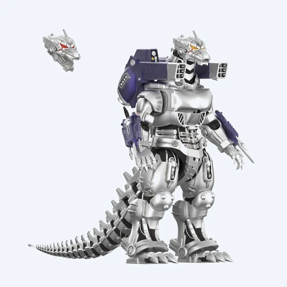 godzilla-super7-ultimates-wave-06-kiryu-figur-grau-21cm image 1