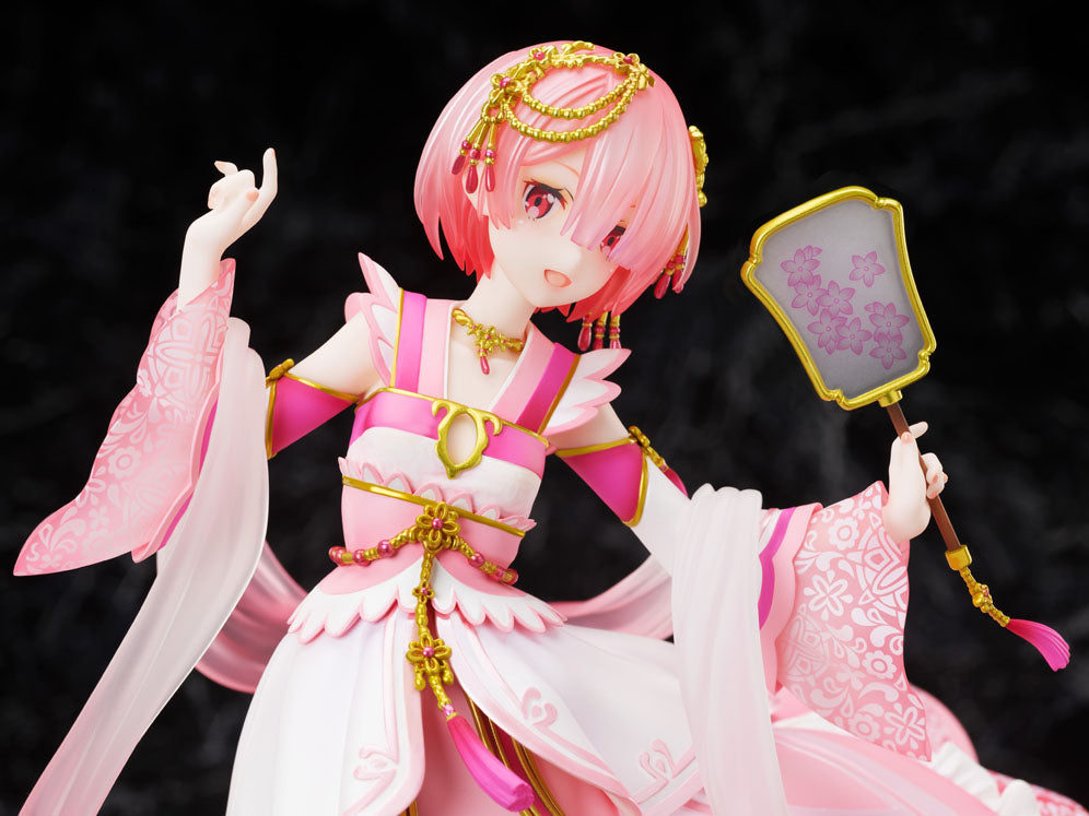 furyu-f-nex-ram-figur-hanfu-pink-1-7-mit-wechselgesicht image 3