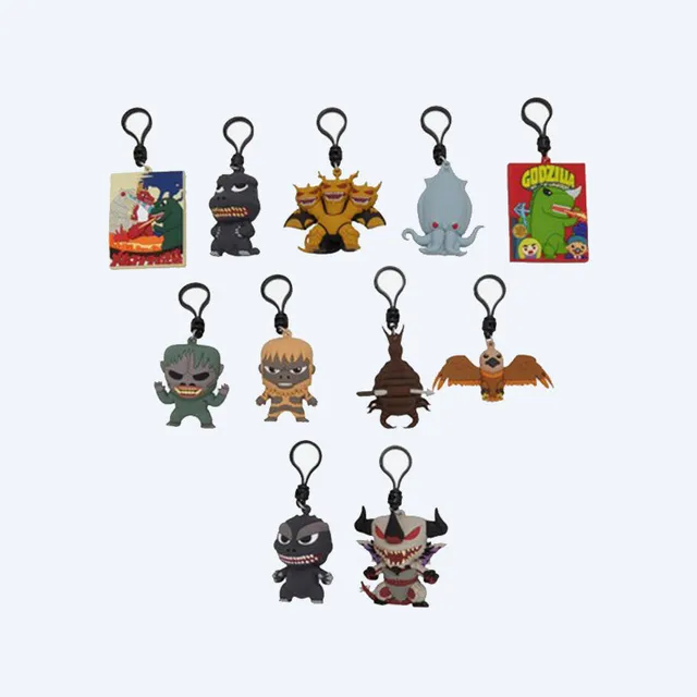 godzilla-3d-foam-bag-clip-serie-7-blind-box-schl-sselanh-nger image 1
