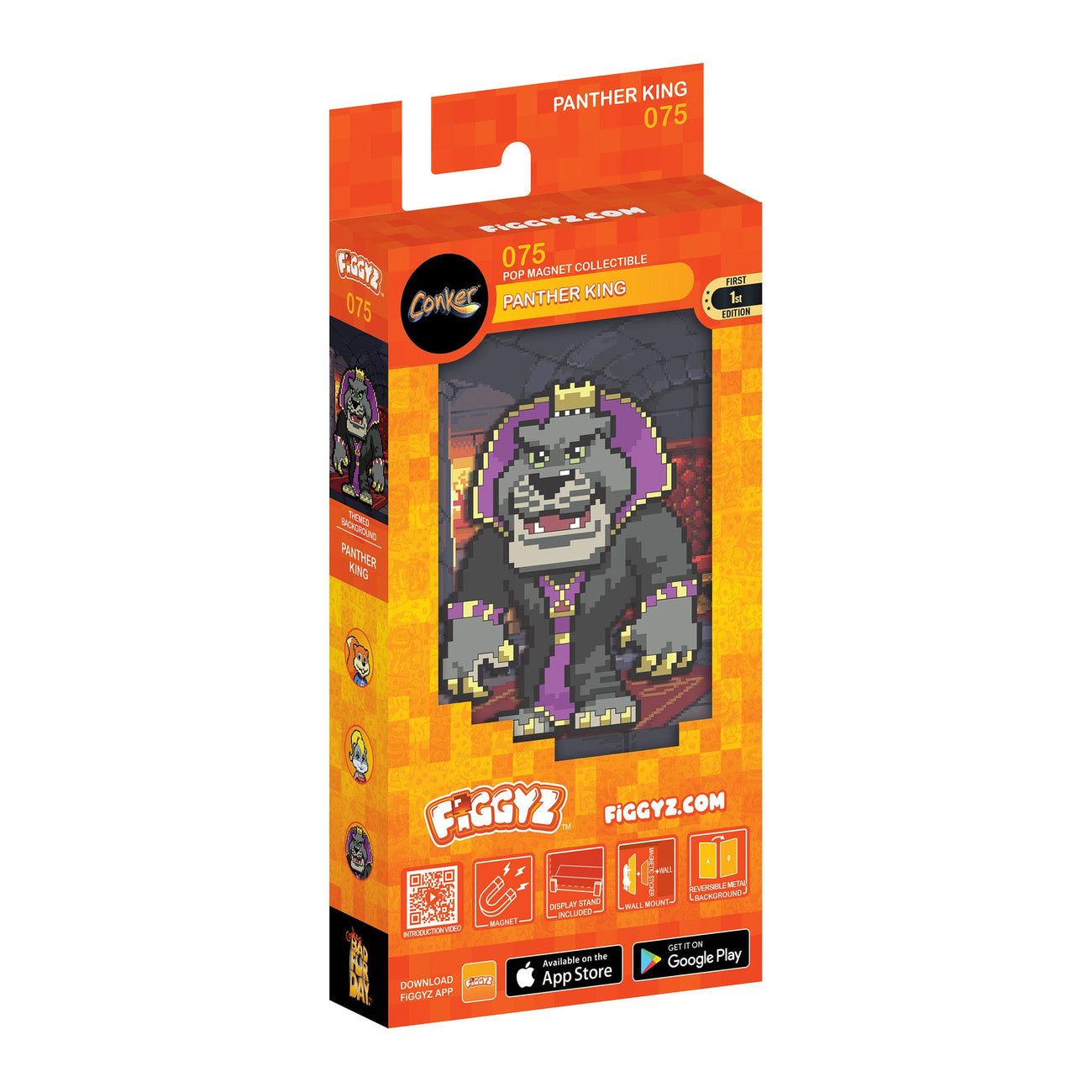 figgyz-conker-s-bad-fur-day-panther-king-magnet-sammelfigur image 3