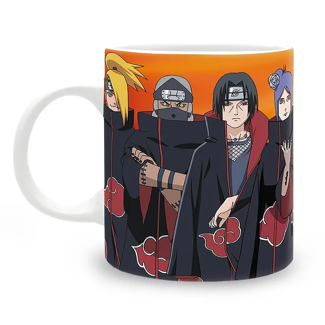 naruto-shippuden-akatsuki-tasse-320-ml-wei-schwarz image 1