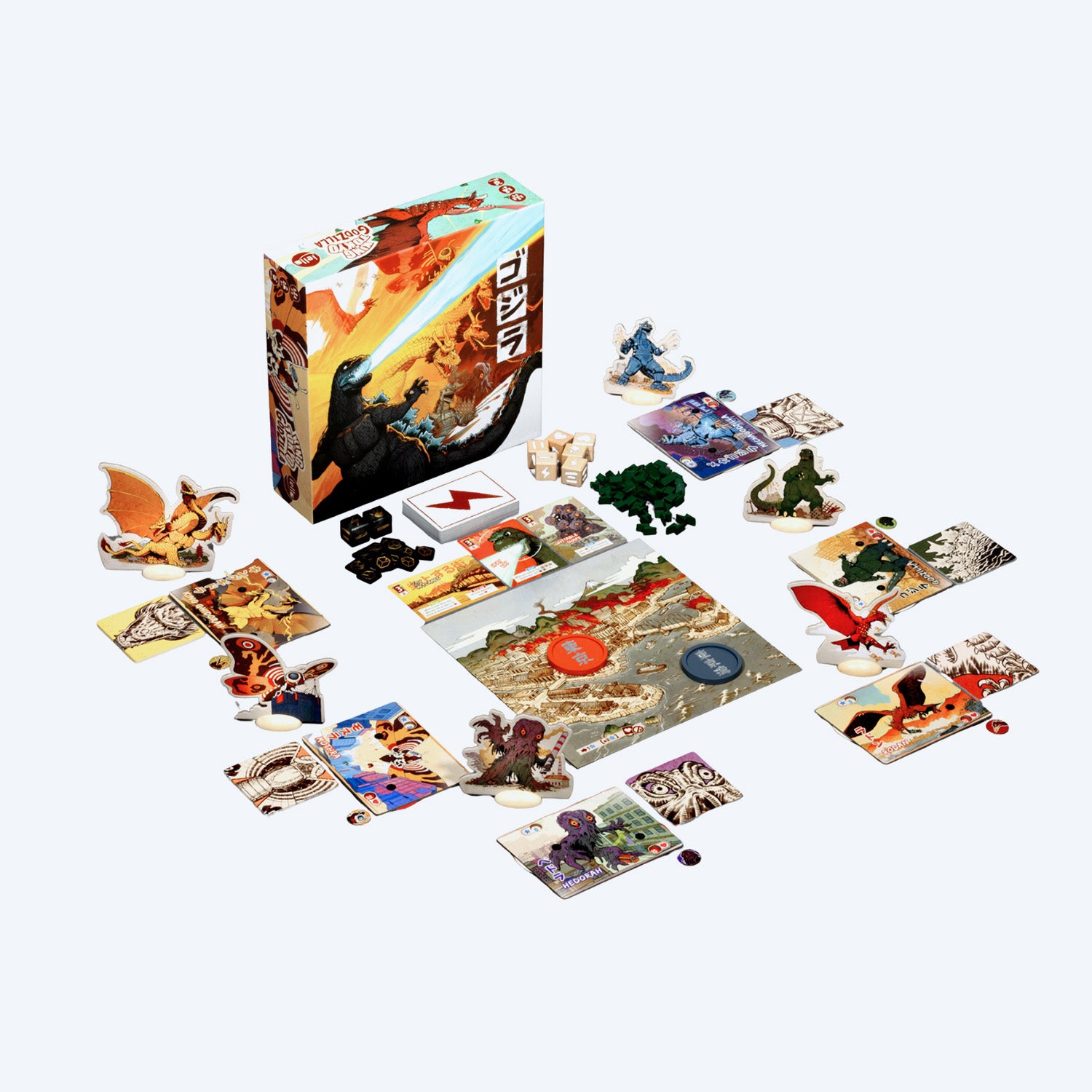 godzilla-king-of-tokyo-brettspiel-familienspiel-2-6-spieler image 2