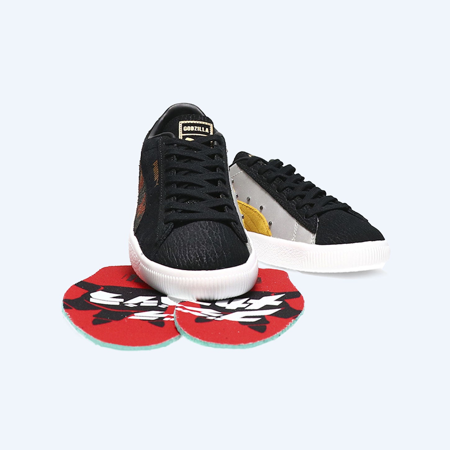 puma-suede-godzilla-x-atmos-sneaker-mechagodzilla image 8