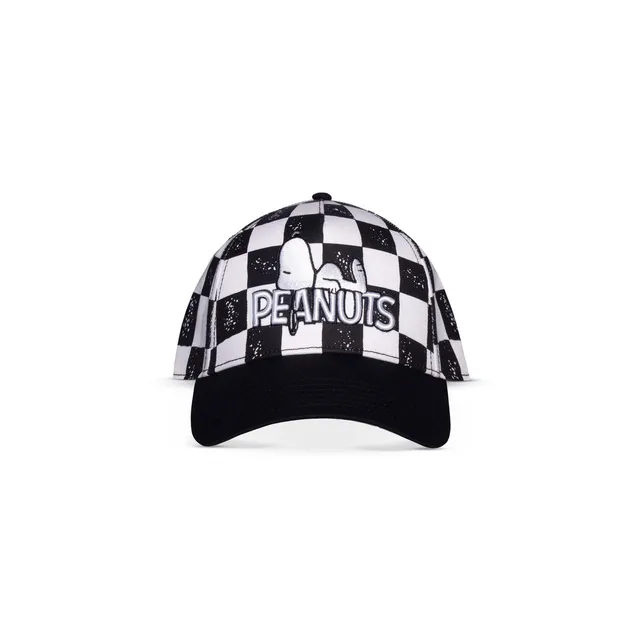 peanuts-baseball-cap-checkerboard-logo-baumwolle image 1