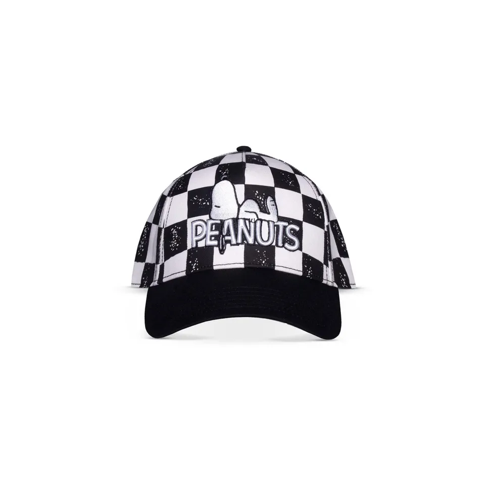 peanuts-baseball-cap-checkerboard-logo-baumwolle image 1