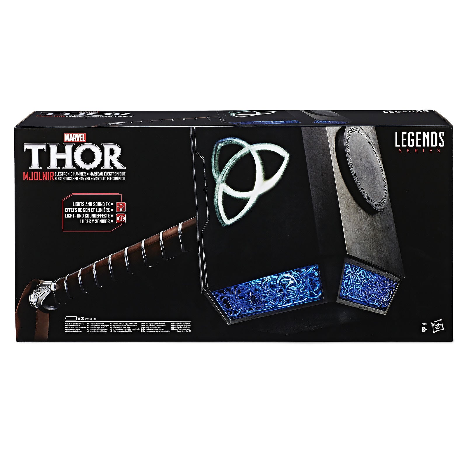 elbenwald-thor-hammer-mj-lnir-replik-mit-licht-und-sound image 7